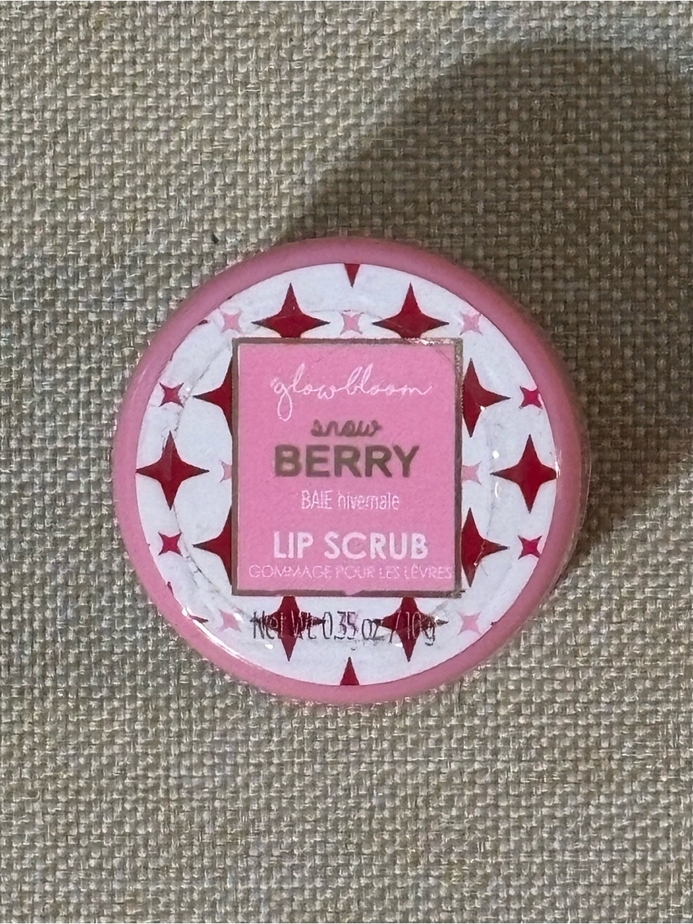 Glowbloom Snow Berry Lip Scrub - Pink